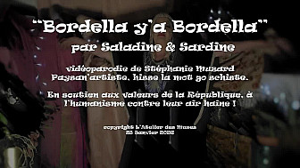 'Bordella y'a Bordella' vidéoparodie de Saladine et Sardine par Stéphanie Muzard