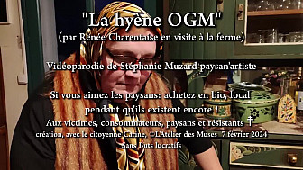 'La hyène OGM' par Renée Charentaise et  Stéphanie Muzard 