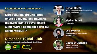 Benoit Biteau : Dérégulation, circuits longs, chute des revenus des paysans, menaces sur la souveraineté alimentaire : comment sortir du cercle vicieux ? @BenoitBiteau @tyburce 